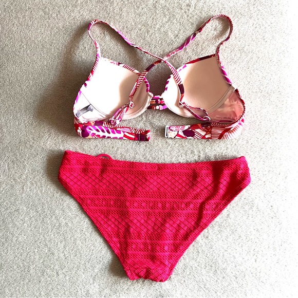 Tropical push up bikini set - Picture 2 of 5